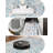 Washable Area Rug, Boho Floral Soft Rugs for Living Room, Non Slip Low Pile Carpet for Bedroom, Dining Room, Nursery, Hallway, Blue-756135863