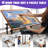 Jigsaw Puzzle Table with Legs, Puzzle Board with 10-Tilting-Angle & Height Adjustable for 1500 Piece