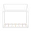Lit maison en bois-386218980