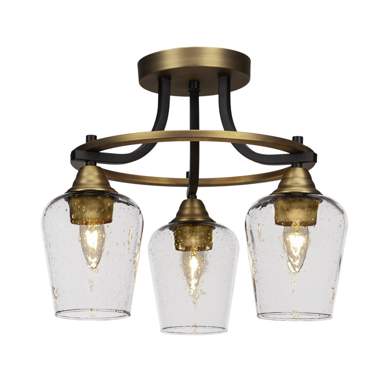 Ahern 3-Light Semi-Flush Light