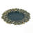 8 Pack Decorative Plate with Leaf-shaped edge design