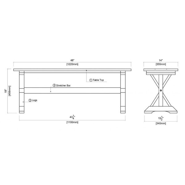 Dimensions du produit