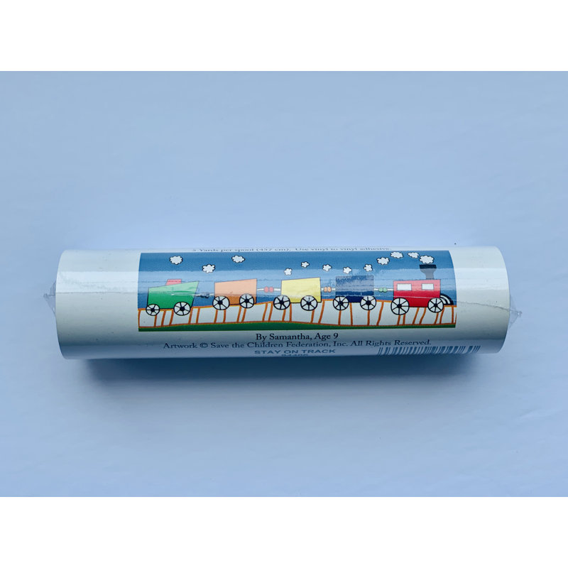 Bordure de papier peint 15' x l 6" pour enfants choo-choo train Tryon
