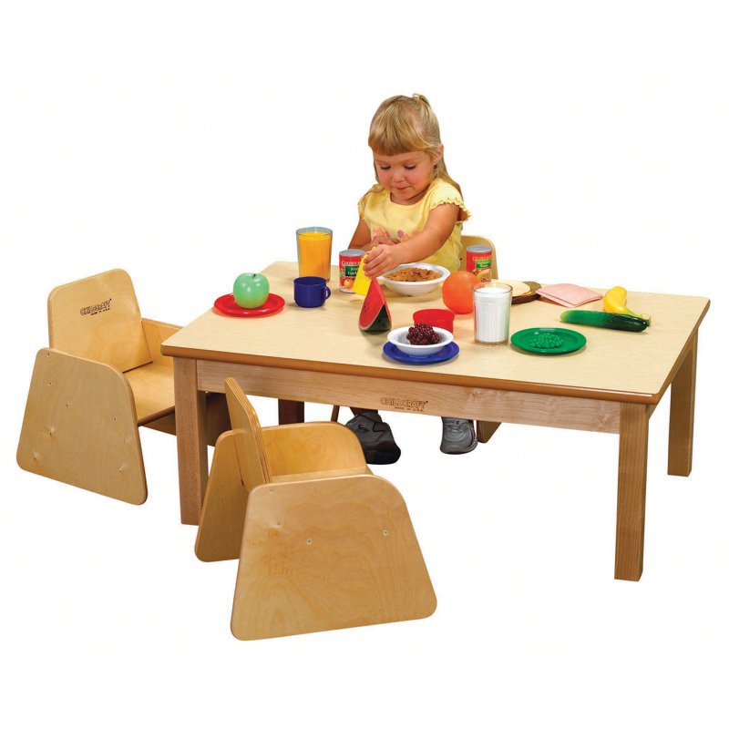 Table rectangulaire d'activités
