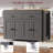 Kitchen Island with Extendable Dining Table-845820237