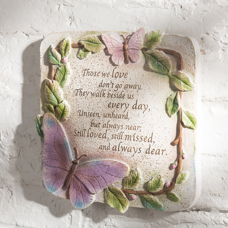 August Grove® Text Spiritual Memorial Wall Décor | Wayfair