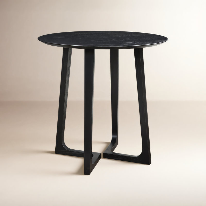 Table de comptoir Fischer, Frêne noir