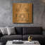 « Appareil photo en liège » de Kamdon Kreations, décoration murale en métal, 91,4 cm x 91,4 cm-133432110