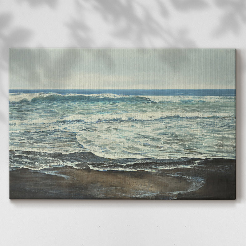 Coastal Reflection-Gallery, toile tendue, H 12 po x l 18 po