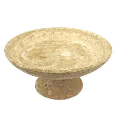 Bol en marbre Travertine
