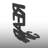 Metal Assembled Reading Bookend