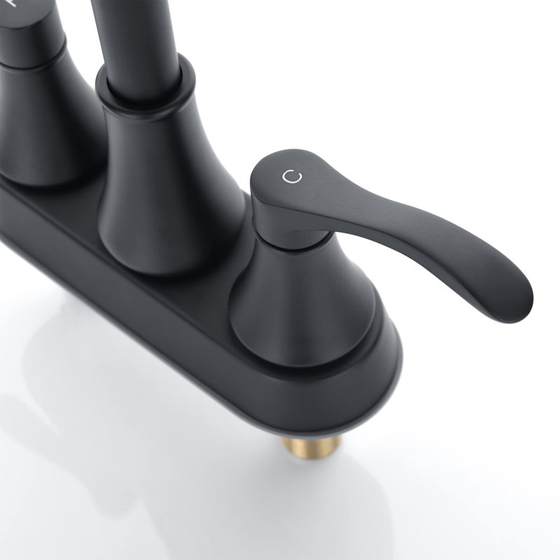 Bathroom Faucet, Noir mat
