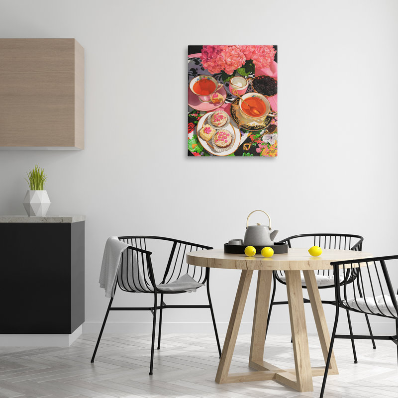 «Rose Hydrangea Tea Party» par Mardell Schuster, H 30 po x l 24 po