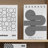 Black and White Decorative Books Set of 3,  Faux Book with Geometric Pattern for Bookshelf, Tabletop, Hotel Display and Photo Styling