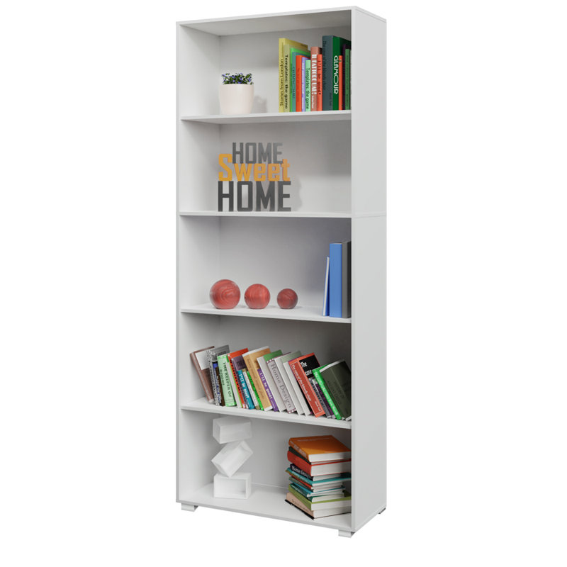 Daleville Bookcase, White