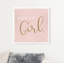 «Get It Girl Blush», reproduction d'art textuel-32902199-32902338