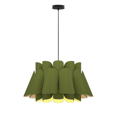 Federica 1-Light Black Pendant