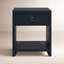 Bar Harbor Raffia 1 Drawer Nightstand-2005380463