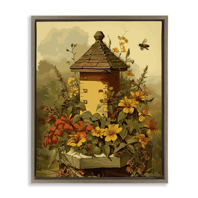 Abeilles et architecture florale