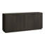 Alasha 68" Wide Rectangular Fluted Buffet Table-1766859462
