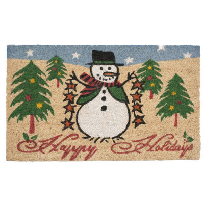 Joe Non-Slip Christmas Outdoor Doormat