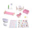 Teamson Kids Dreamland Dollhouse with 13-pc Accessory Set for 12" Dolls