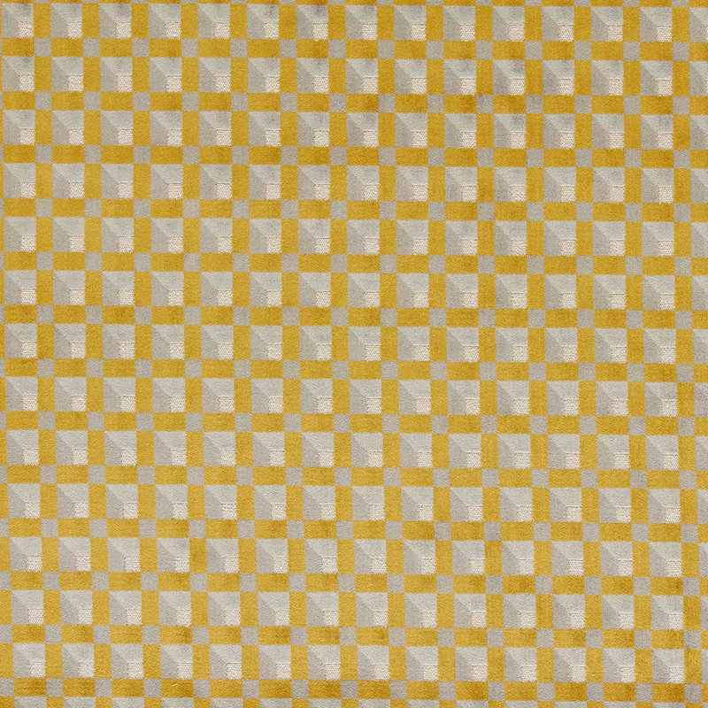 Blocks Fabric, Yellow
