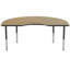 Table d'activité 48 "x 72" avec moulures en T et pieds réglables-99077993-122266763