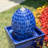 Outdoor Ceramic / Porcelain Column Fountain with Lights-2022094519