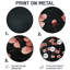 «Cherry Blossom Midnight Blooms I», reproduction d'art en métal rose traditionnel-71690764