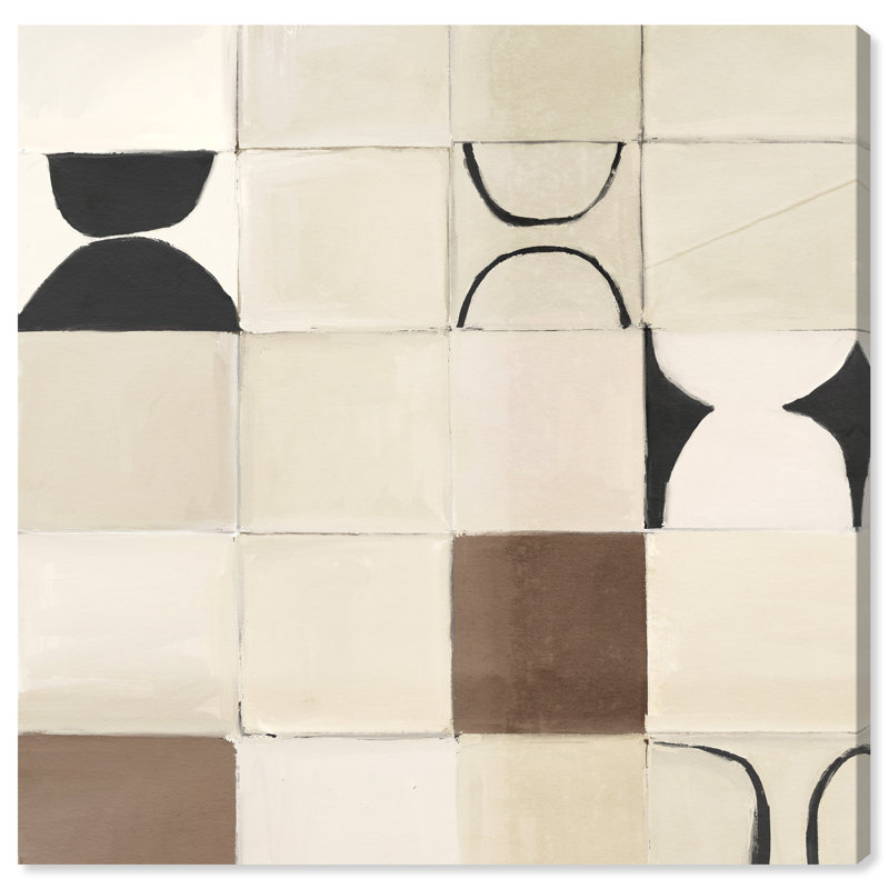 Boho Tiles Print by Oliver Gal, Gallery Wrapped, 40"H x 40"W