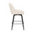Modern Swivel Counter Height Bar Stools | Premium Faux Leather with 96° Recline, Outer Footrest, Heavy-Duty Stools for Kitchen Island & Home Bar, Scratch & Noise-Free Base-130048885-130048886