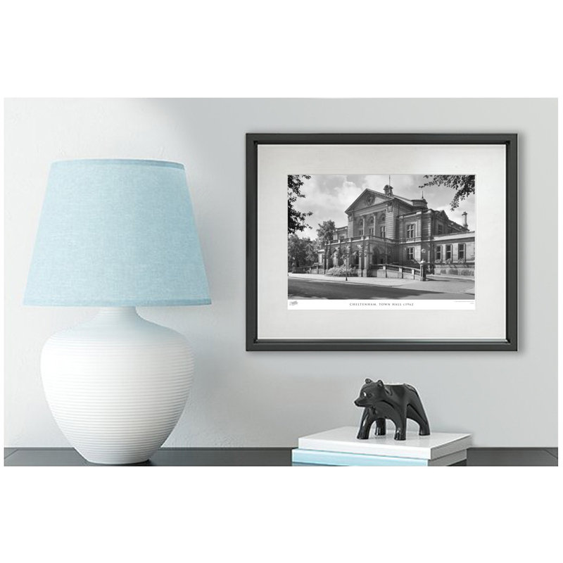 Cheltenham, Town Hall C1962 by Francis Frith - Single Picture Frame Print, 40cm H x 50cm W x 2.3cm D