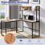 Bureau en L Millings-1047545605