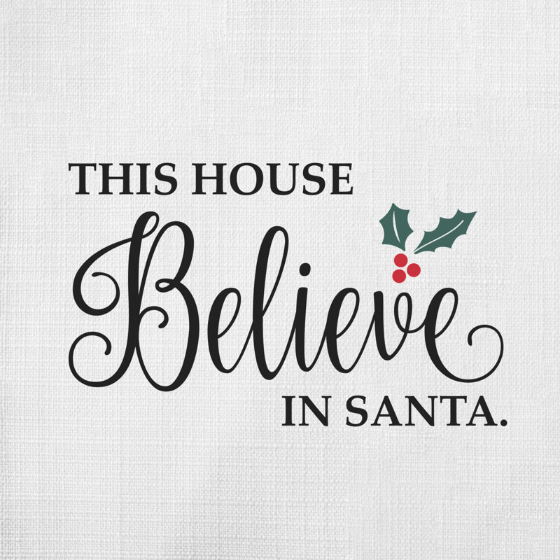 Christmas Sign - Throw Pillow Insert Included, 20 po x 20 po