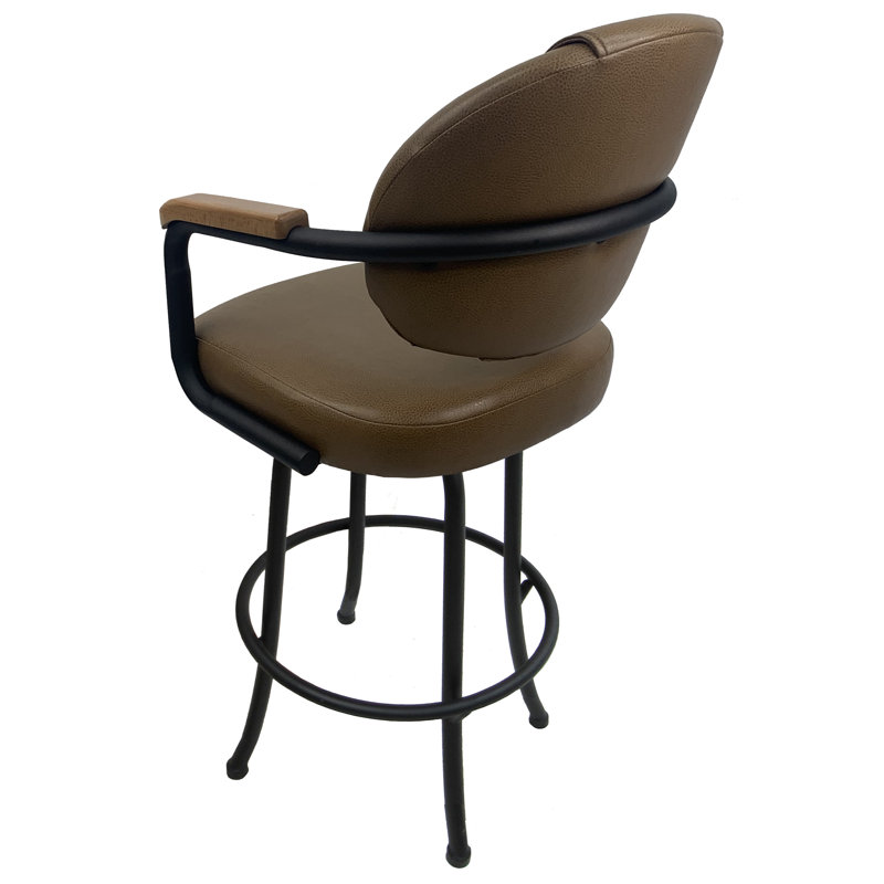 Comptoir pivotant, bar et très grand tabouret Ivette, Tabouret de comptoir (siège d'une hauteur de 26 p