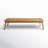 Irma Outdoor Solid Teak Wood Coffee Table