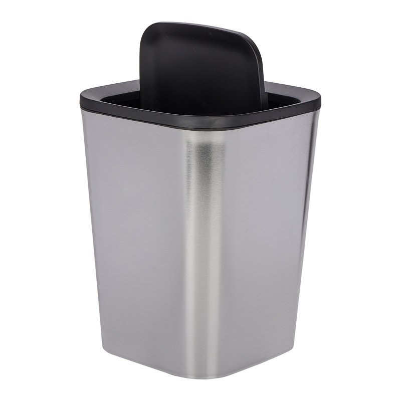 Scribner 5 Liter Chrome Look Waste Bin
