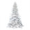 Flocked White Spruce AUnlit rtificial Christmas Tree
