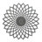 Wooden Cut-out Starburst Gray Wall Decor