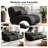 36.02" Modular Large Armless Single Sofa-1571396705