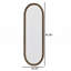 Miroir rétro Iron Art, effet antique, suspension murale-35639462