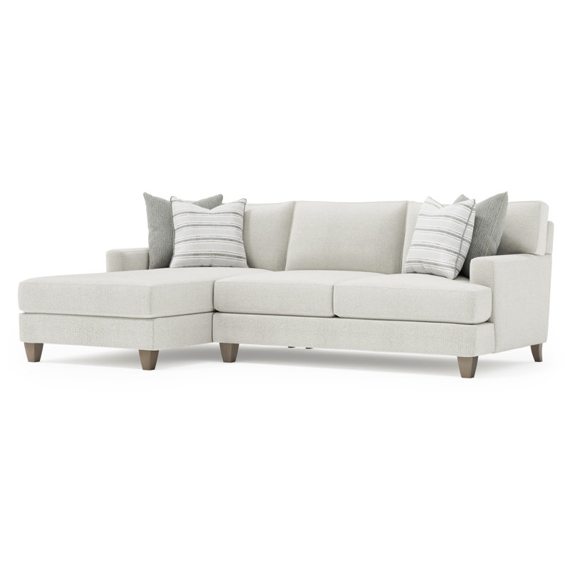 Bernhardt Mila 2-Piece Right Facing Fabric Sectional, null, null