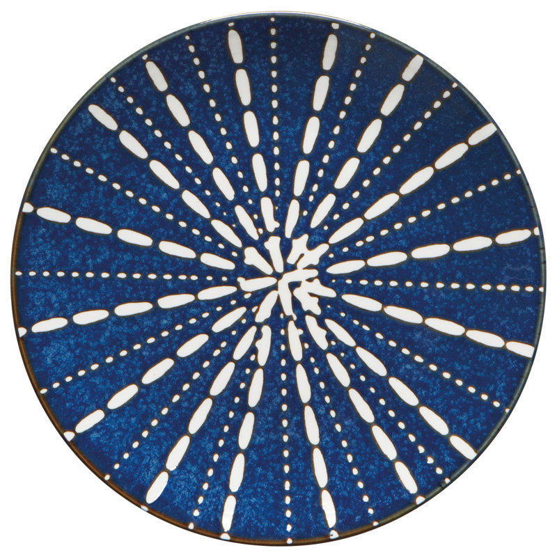 Ensemble de 6 assiettes estampées 8,5 pouces