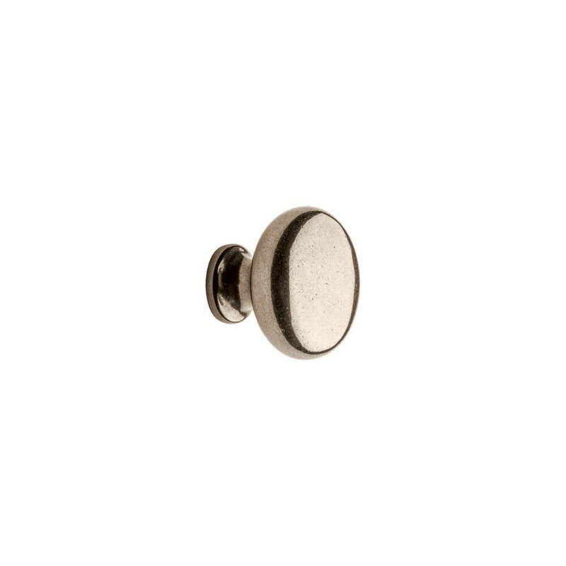 Plymouth Bronze Mushroom Knob, White Bronze Brushed