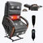 Fauteuil inclinable électrique gris Powerair