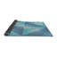 Tapis bleu ciel à motif-1807060999