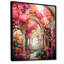 «Swante Pink Bridge Whimsical Arches», reproduction sur toile-493391287-493391183