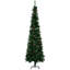 Arbre de Noël artificiel au crayon 5 pieds, aiguilles de pin fines avec branches réalistes, pommes de pin, base en métal