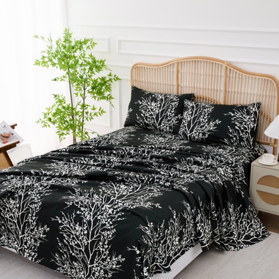 Ensemble de draps en microfibre Foliage
